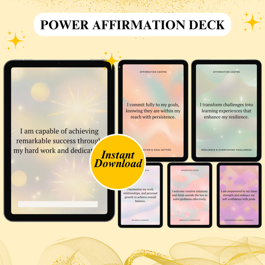 Power Affirmation Deck