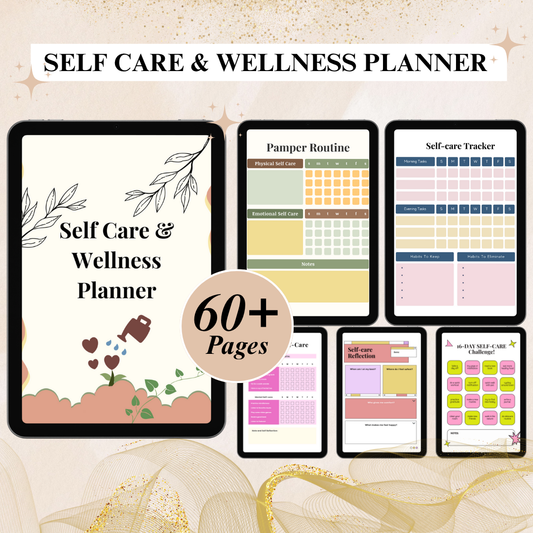 Self-care & Wellness Planner